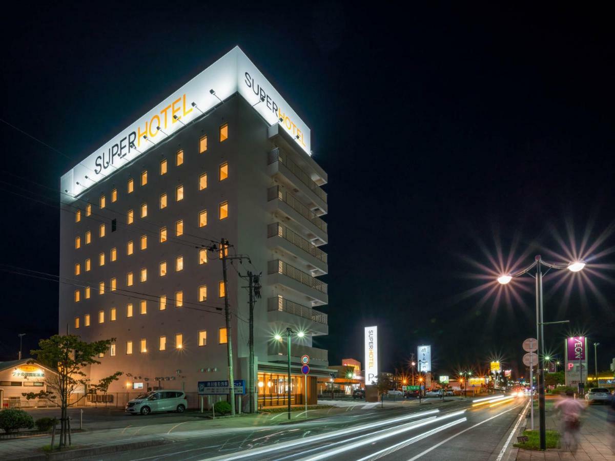 Super Hotel Yamagata Sakurambo-Higashine Station Front Exteriör bild