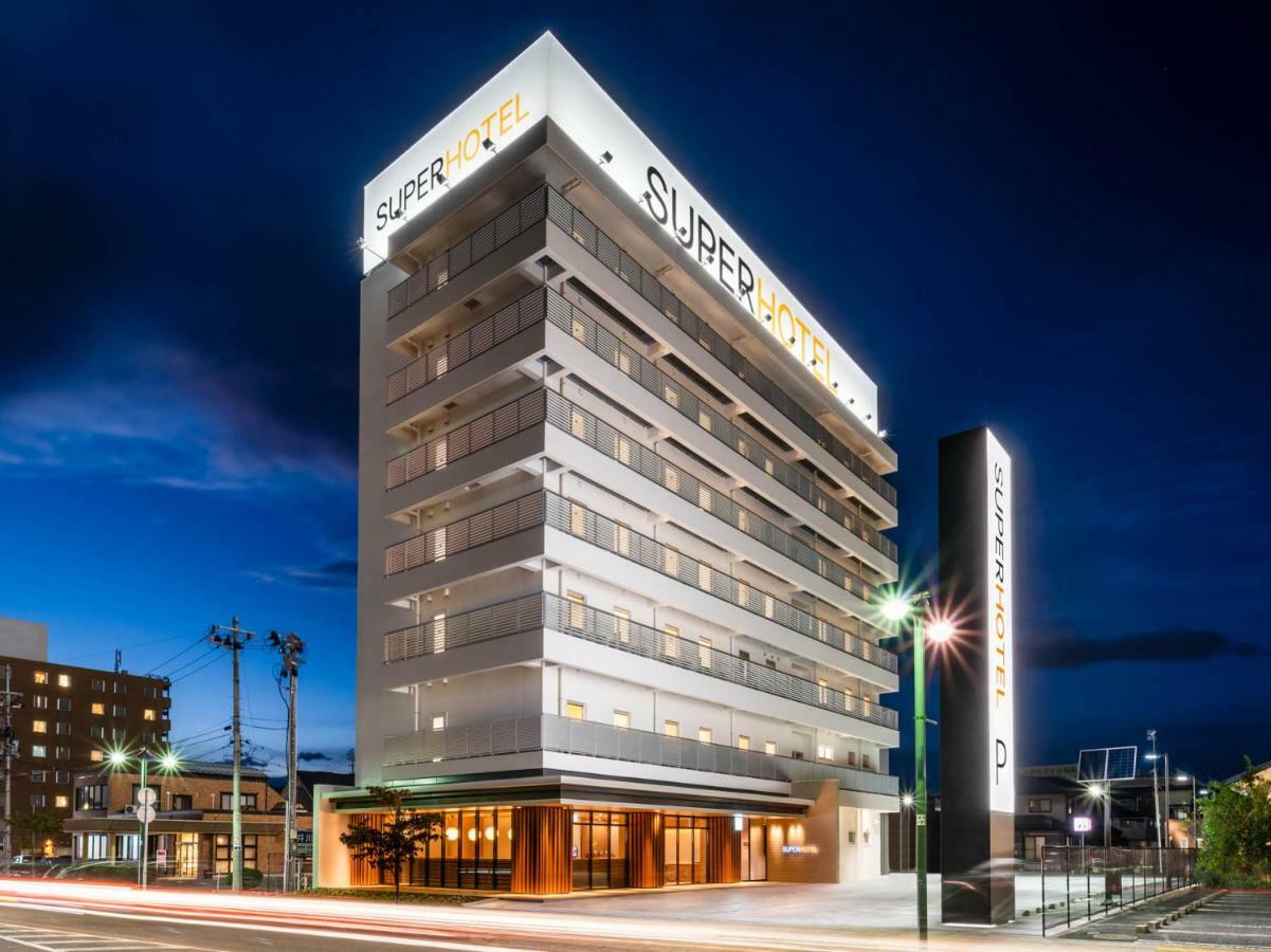 Super Hotel Yamagata Sakurambo-Higashine Station Front Exteriör bild